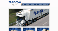 Desktop Screenshot of ad-tra.se